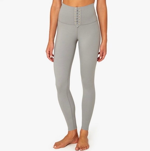 Set Weworewhat lace up legging and top gray - Picture 6 of 6